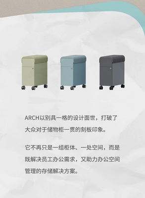 Omni新品發布│ARCH儲物柜 賦予鋼木家具新活力，激發辦公空間無限生機